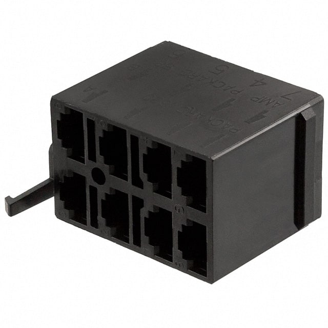 VCH-01 CONNECTOR HOUSING BLACK