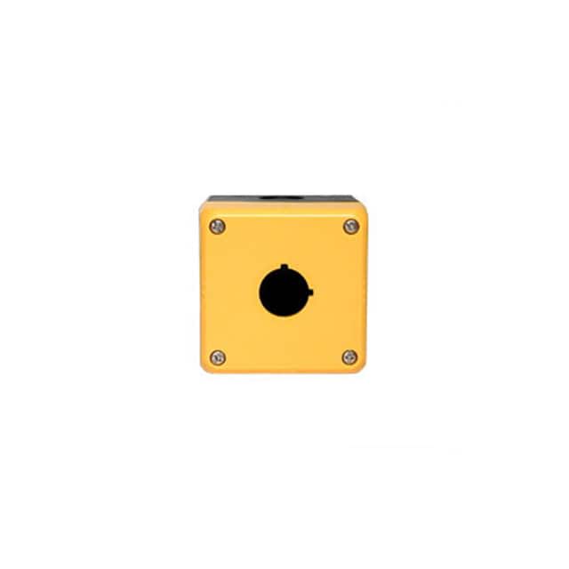 FB1W-111Y ENCLOSURE 1 HOLE BOX YELLOW