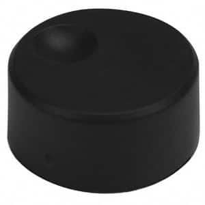 11K5013-KMNB KNOB PLASTIC 1/4" DIA BLACK