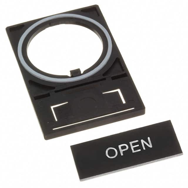 HWAQ-116 22MM OPEN NAMEPLATE