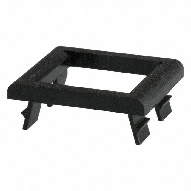 432802263 HDWR FRAME SNAP-IN .125" BLACK
