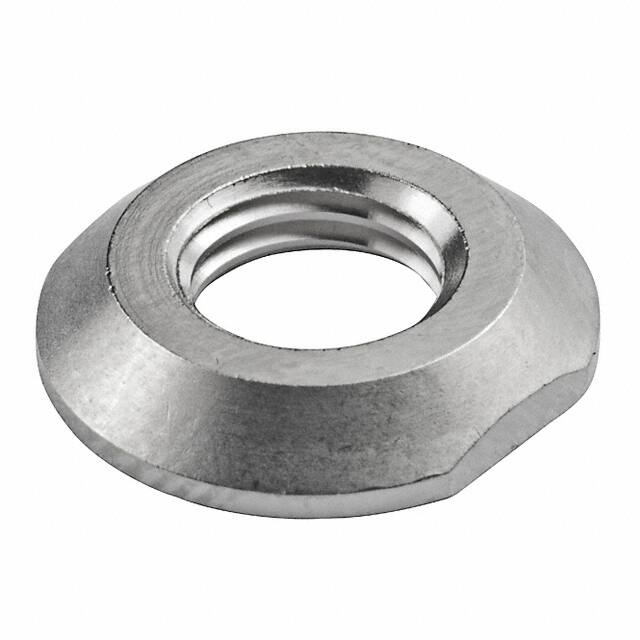 AT533TM NUT THREADED THROUGH DRESS 6MM