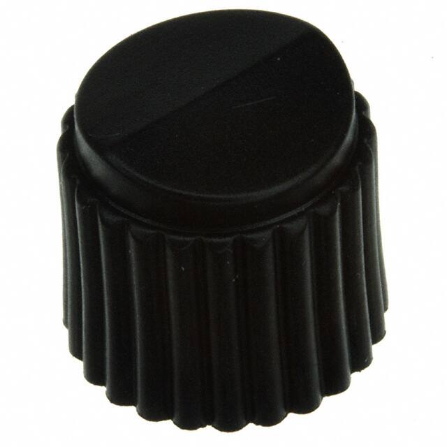 11K5029-JCNB KNOB PLASTIC 1/8" DIA BLACK