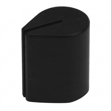 11K5017-JCNB KNOB PLASTIC 1/8" DIA BLACK