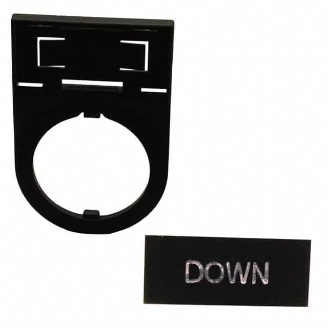 HWAM-103 22MM DOWN NAMEPLATE