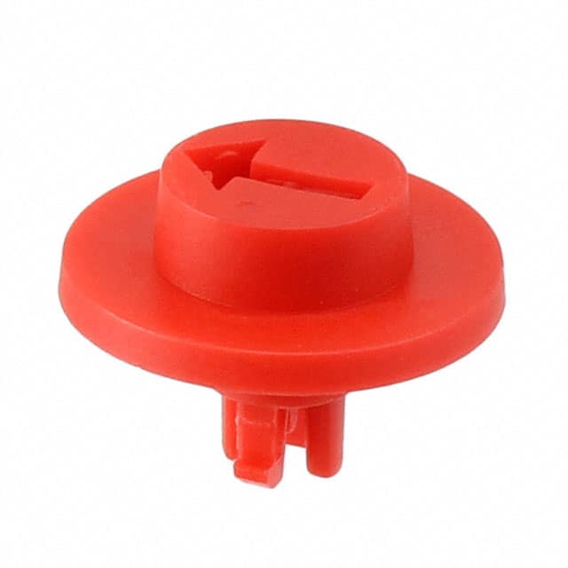 DKPT6510553 KNOB RED PT65 SERIES CROSS