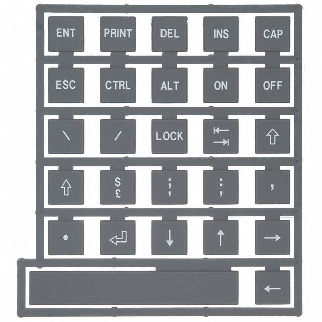 70B00103 KEYPAD KEYTOP LEG SET B NONILLUM