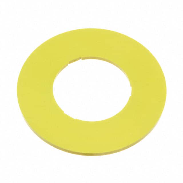 45-50K.1407 EMERGENCY-STOP LEGEND YELLOW D45