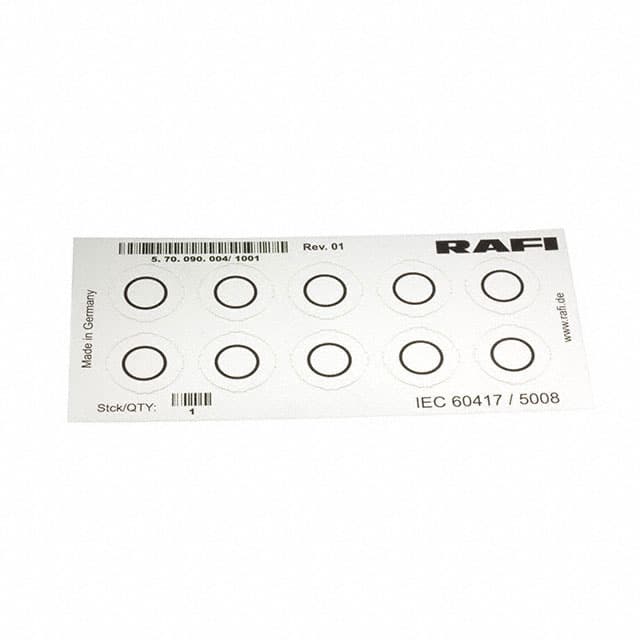 5.70.090.004/1001 LABELLING SHEET, SYMBOL "OFF"