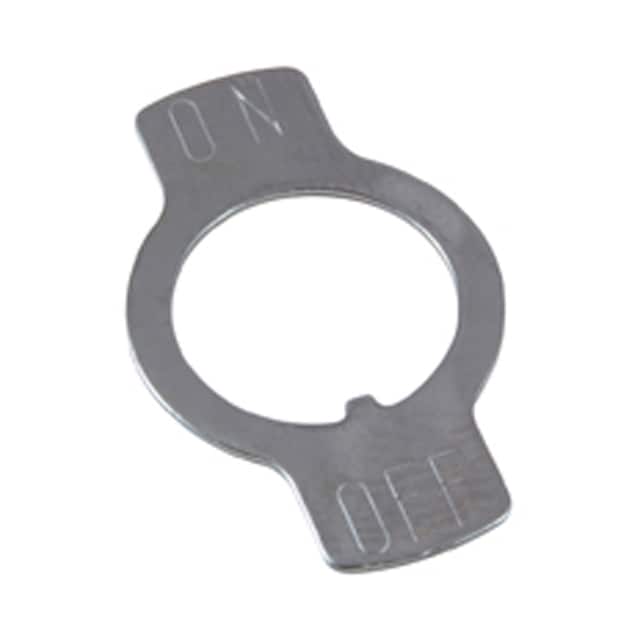 54-903 HARDWARE/IND.PLATE/STEEL