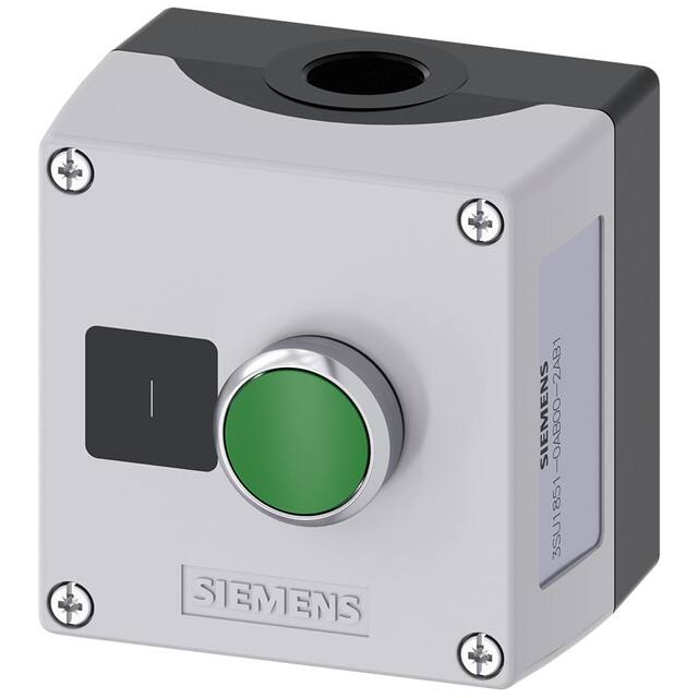 3SU18510AB002AB1 ENC METAL, PUSHBUTTON, MOM, GREE