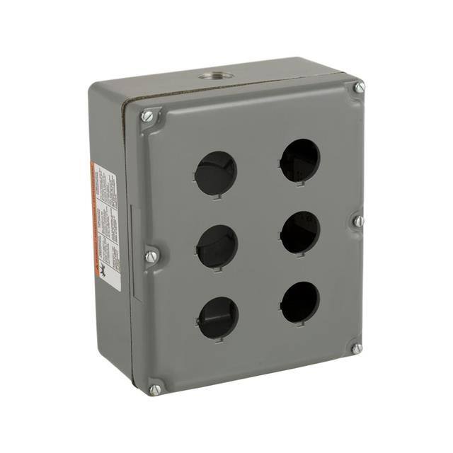 9001KY6 30MM CONTROL STATION 6HOLE ALUMI