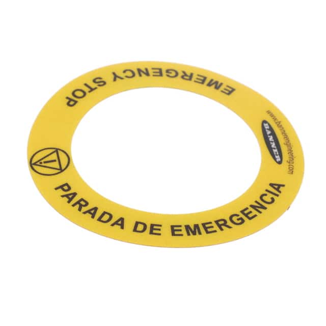 ESL-41/60-ENES EMERGENCY STOP LEGEND LABEL (ADH