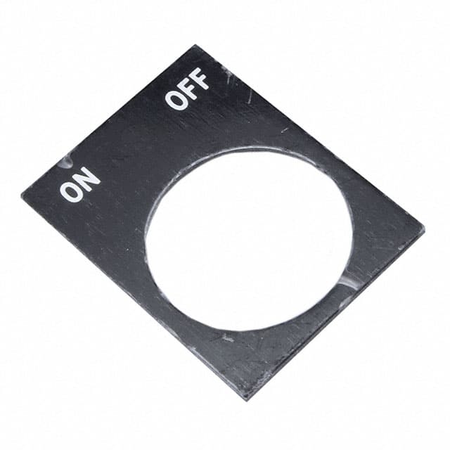 2LP46 LEGEND PLATE 22 MM OFF ON