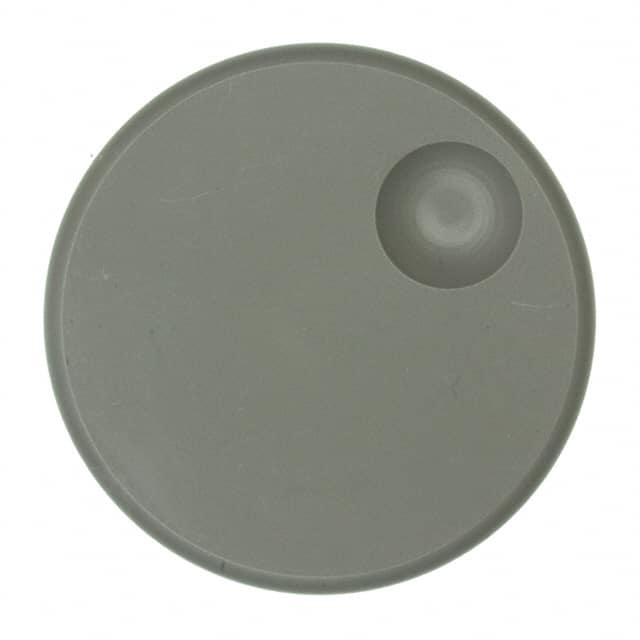 11K5020-KCAG KNOB PLASTIC 1.5" DIA GRAY