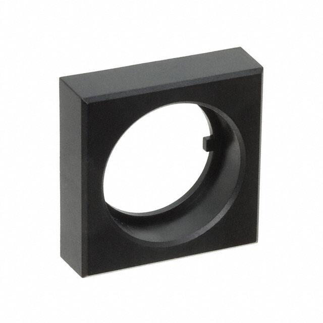 52-950.0 FRONT BEZEL BLACK 24X24 PLASTIC