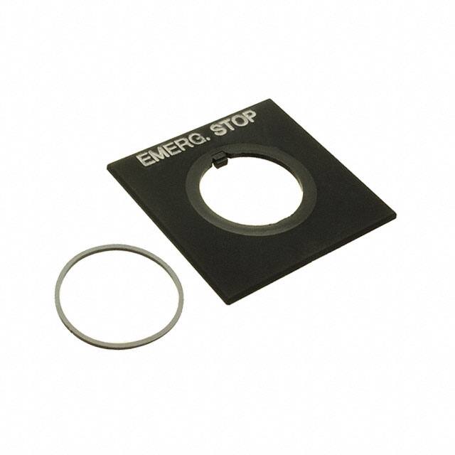 HWAS-104 22MM EMERG.STOP NAMEPLATE