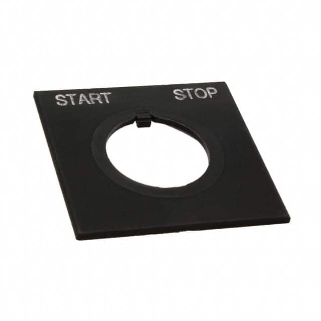 HWAS-221 22MM START-STOP NAMEPLATE
