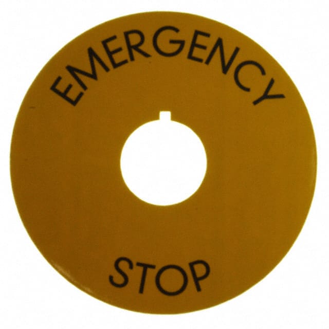 5.76.204.403/0400 EMRG STP LBL 60MM EMERGENCY STOP