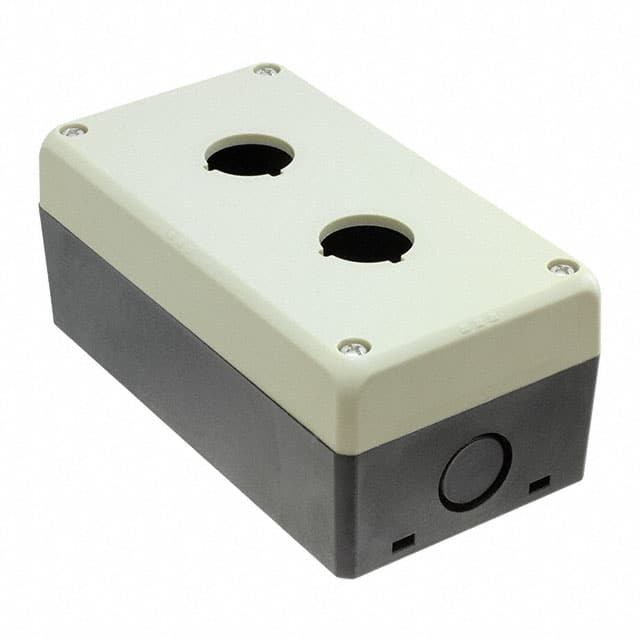 FB2W-211Z ENCLOSURE 2 HOLE BOX BEIGE