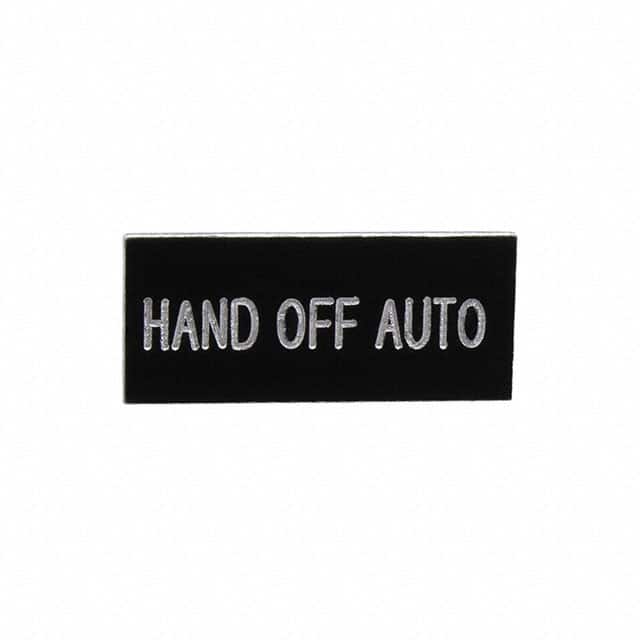 HWNP-317 NAMEPLATE INSERT