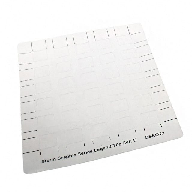 GSE0T203 KEY LEGEND SET E BLANK 30PC