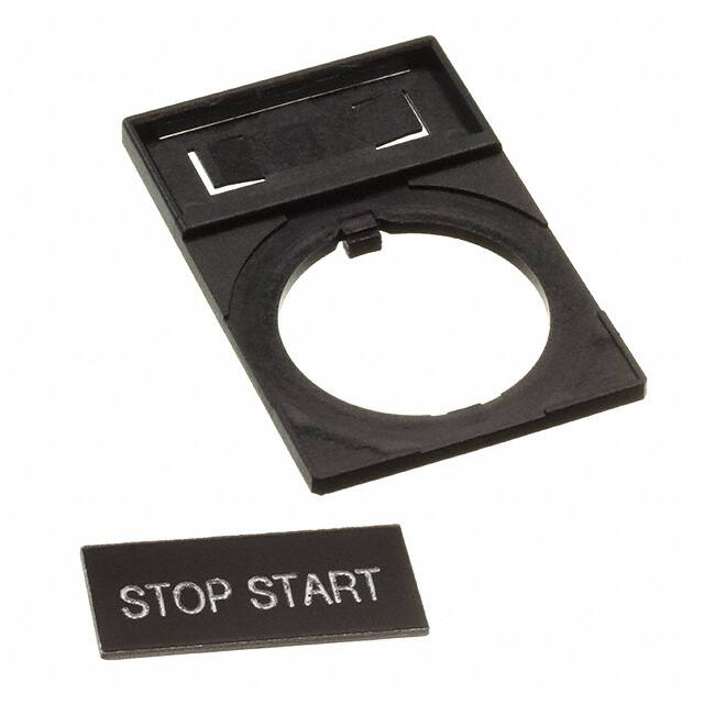HWAQ-222 22MM STOP-START NAMEPLATE