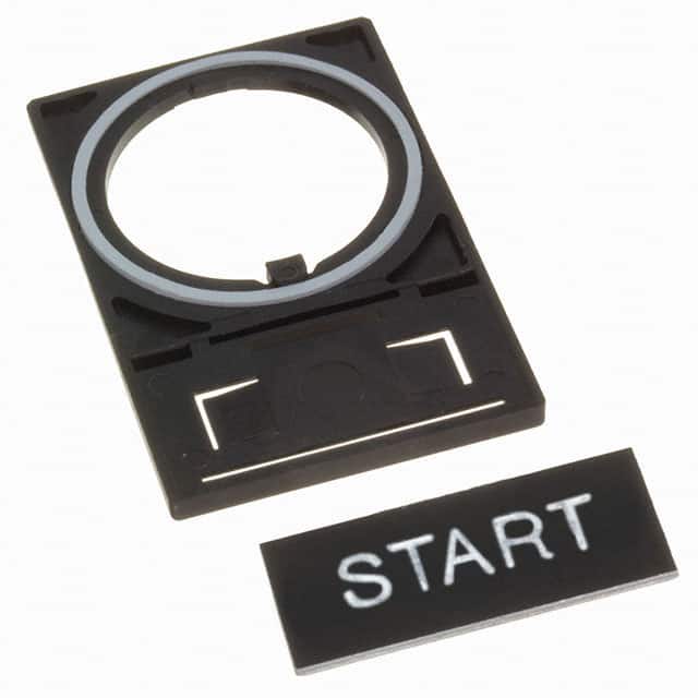 HWAQ-123 22MM START NAMEPLATE
