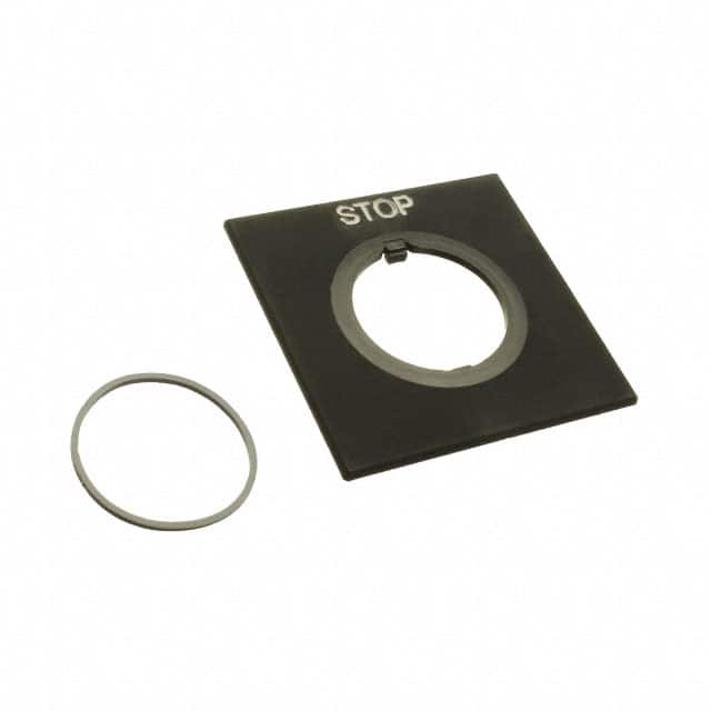HWAS-125 22MM STOP NAMEPLATE