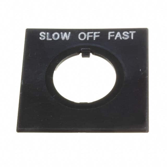 HWAS-313 22MM SLOW-OFF-FAST NAMEPLATE