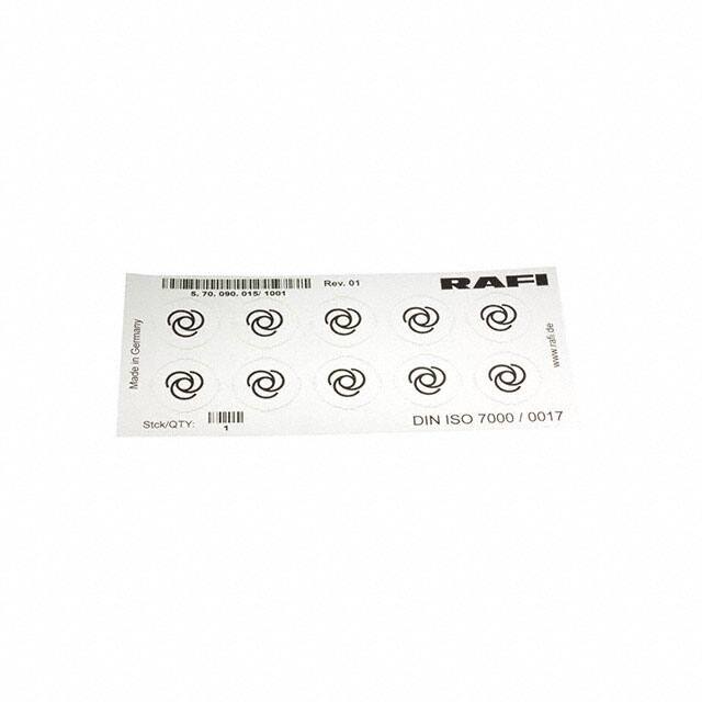 5.70.090.015/1001 LABELLING SHEET, SYMBOL "AUTOMAT