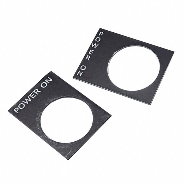 2LP20 LEGEND PLATE 22 MM POWER ON