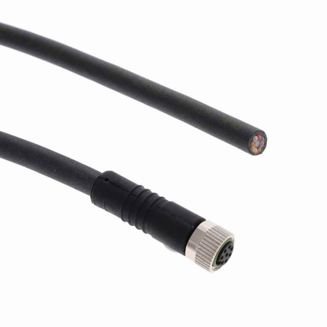 D41D8P5CFM8702M D41D CABLE, 2M, M8 CONNECTOR