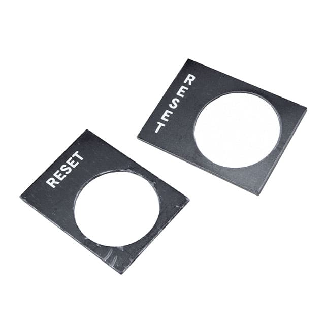 2LP13 LEGEND PLATE 22 MM RESET