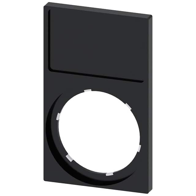 3SU19000AP100AA0 LABEL HOLDER, 17.5 X 27MM, SQUAR