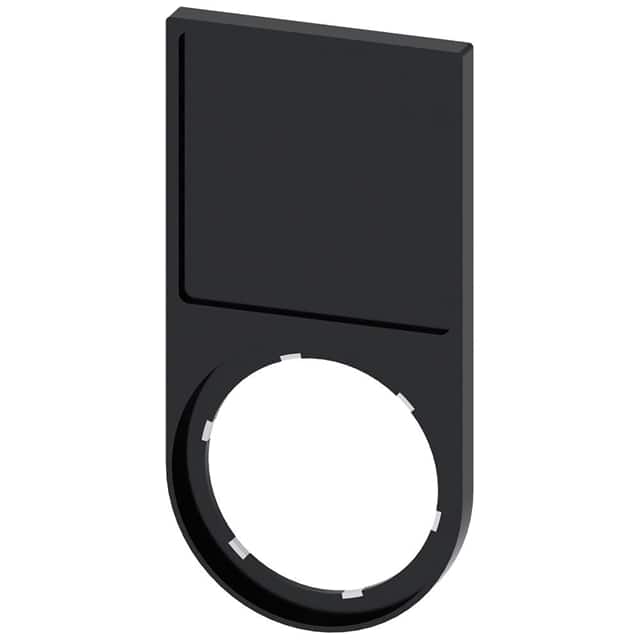 3SU19000AJ100AA0 LABEL HOLDER, 27 X 27MM, ROUNDED