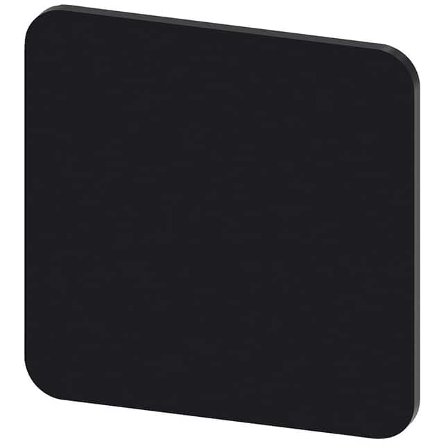 3SU19000AF160AA0 INSCR. PLATE, BLACK 22 X 22MM, B
