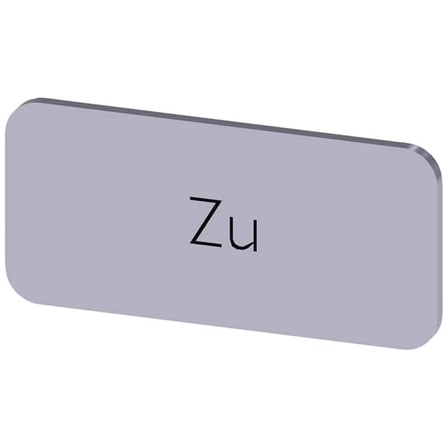 3SU19000AC810AL0 INSCR. LABEL, SILVER 12.5 X 27MM