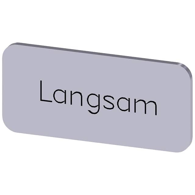 3SU19000AC810AN0 INSCR. LABEL,SILVER 12.5 X 27MM,