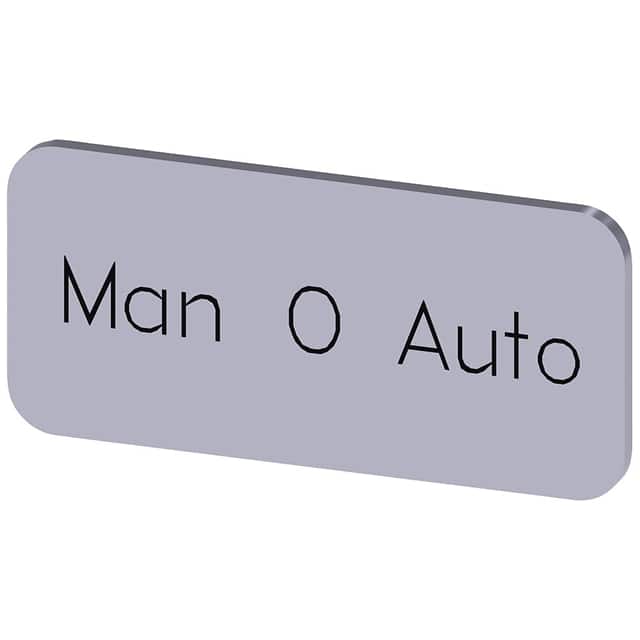 3SU19000AC810DY0 INSCR. LABEL,SILV 12.5X27MM, MAN