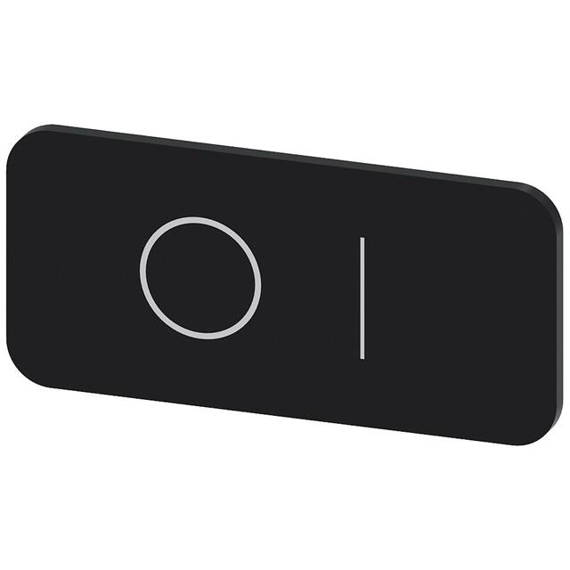 3SU19000AC160QG0 INSCR. LABEL,BLK 12.5X27MM, SYMB