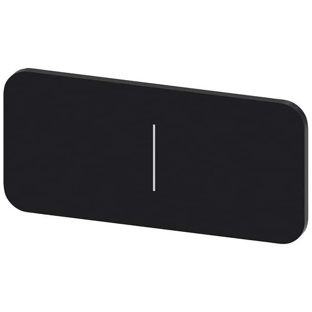 3SU19000AC160QB0 INSCR. LABEL,BLK 12.5 X 27MM, SY