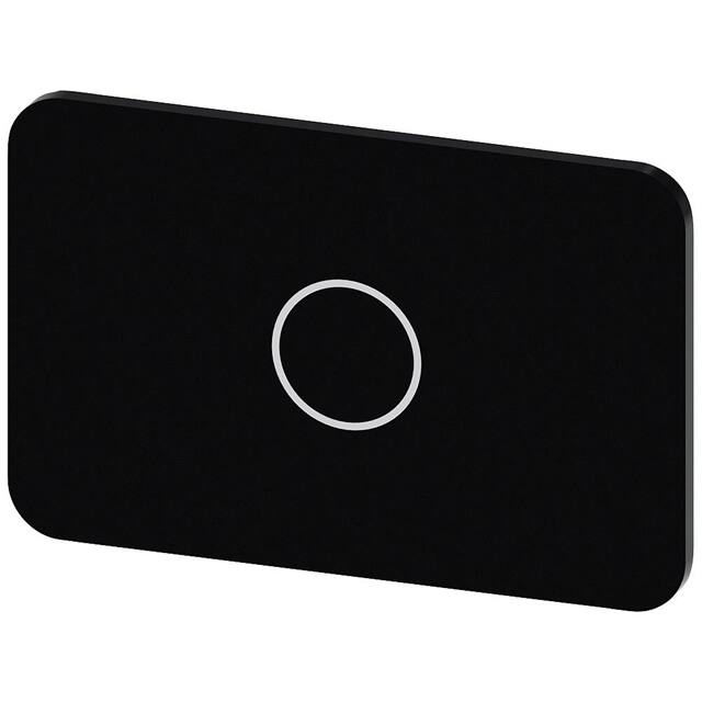 3SU19000AD160QA0 INSCR. LABEL,BLK 17.5 X 27MM, SY