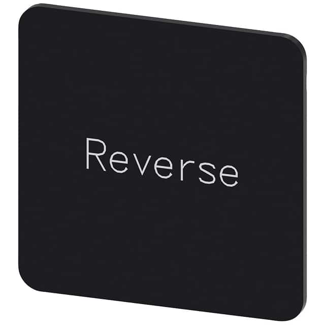 3SU19000AE160DP0 INSCR. LABEL, BLACK 27 X 27MM, R