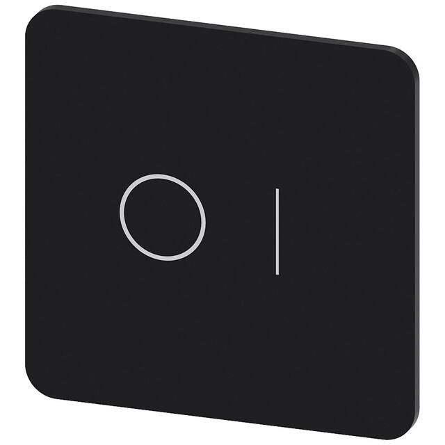 3SU19000AE160QG0 INSCR. LABEL,BLK 27 X 27MM, SYMB