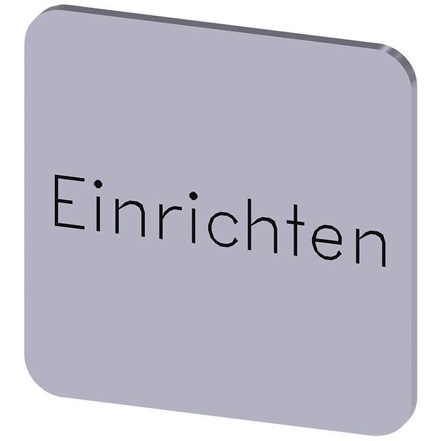 3SU19000AF810AR0 INSCR. LABEL, SILV 22 X 22MM, EI