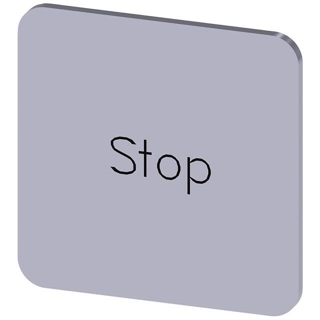 3SU19000AF810DS0 INSCR. LABEL, SILVER 22 X 22MM,