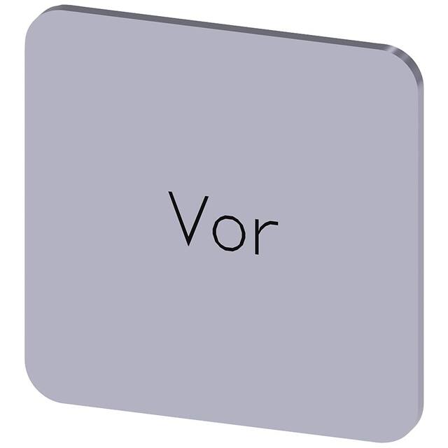 3SU19000AF810AF0 INSCR. LABEL, SILVER 22 X 22MM,