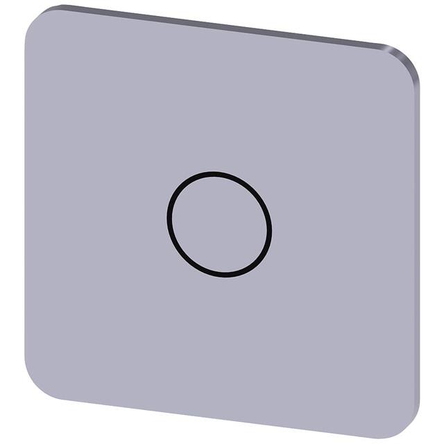 3SU19000AF810QA0 INSCR. LABEL,SILVER 22 X 22MM, S