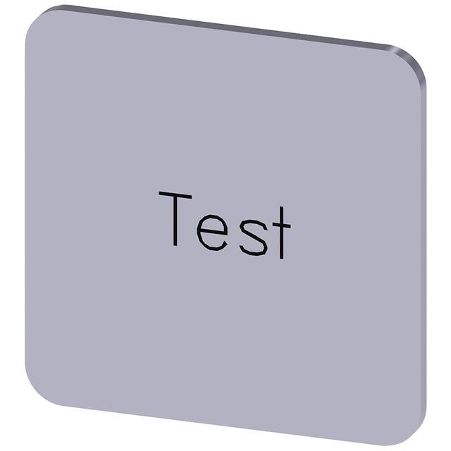 3SU19000AF810DV0 INSCR. LABEL, SILVER 22 X 22MM,